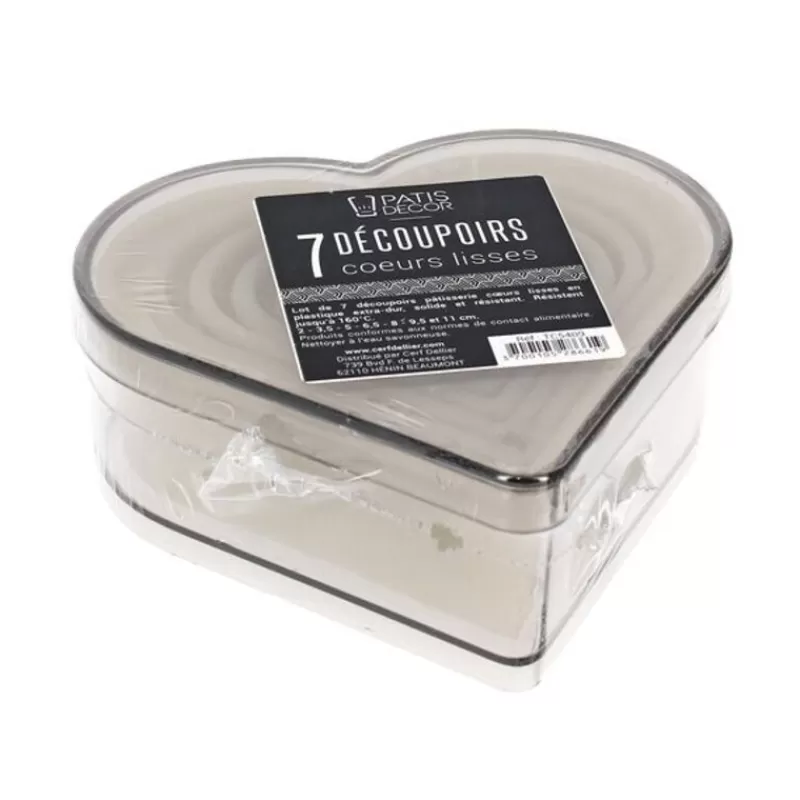 7_dcoupoirs_coeurs_lisses_assortis_patisdecor_2.webp Cerf Dellier 7 Découpoirs Coeurs Lisses Assortis Patisdecor