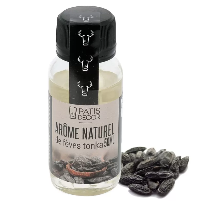 Cerf Dellier Arome Alimentaire Naturel De Tonka Patisdecor 50 Ml
