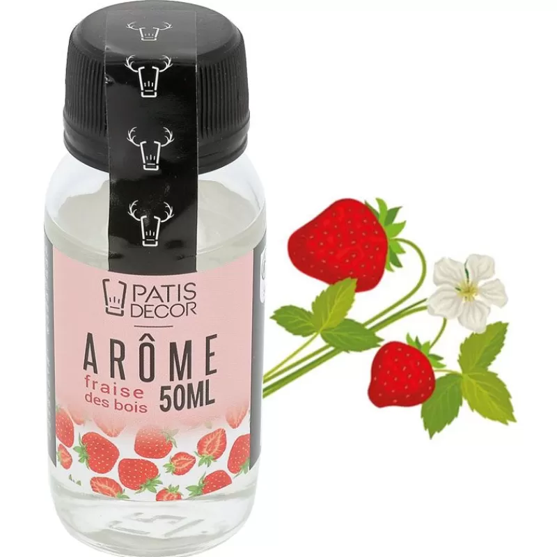 Cerf Dellier Arome Fraises Des Bois Patisdecor 50 Ml