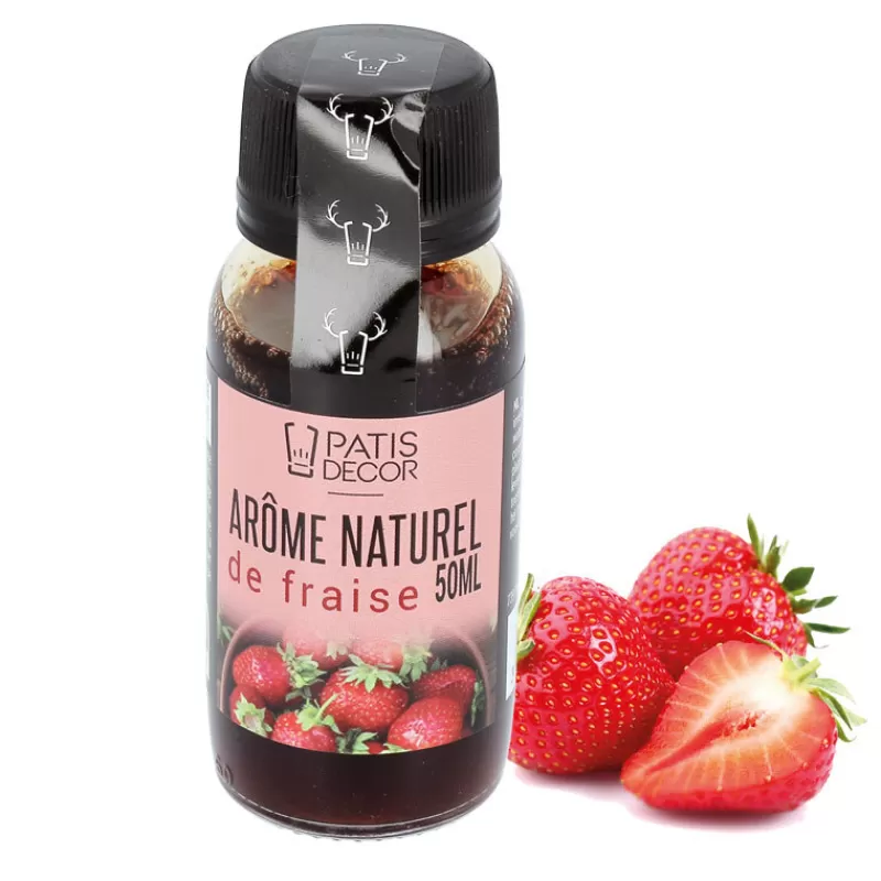 Cerf Dellier Arome Naturel De Fraise Patisdecor 50 Ml