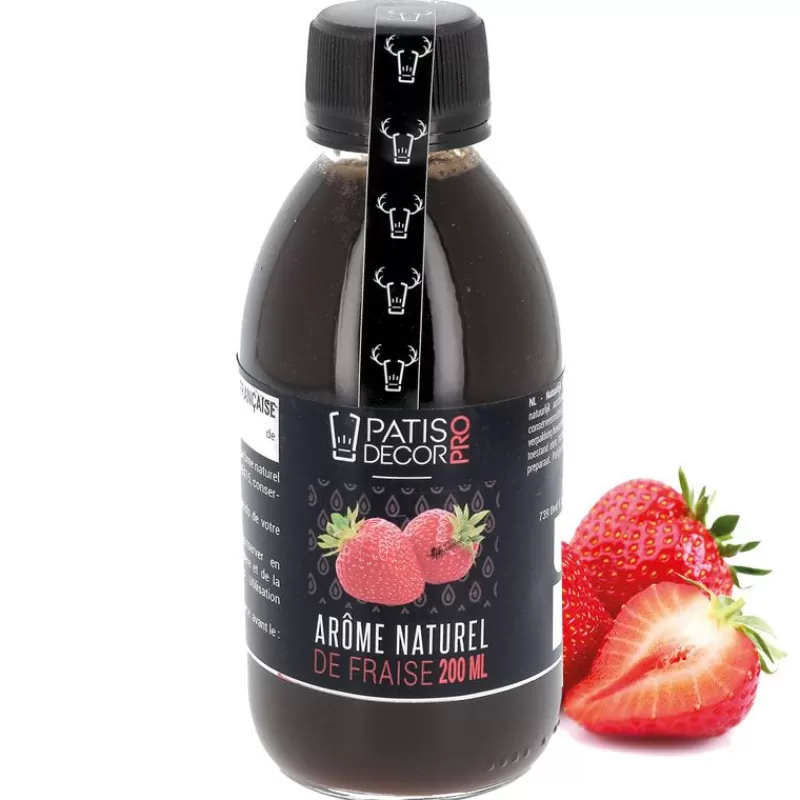 Cerf Dellier Arome Naturel De Fraise Patisdecor Pro 200 Ml