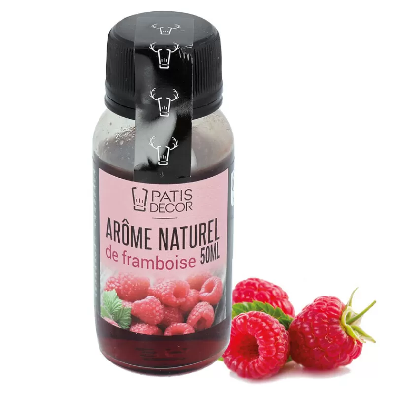 Cerf Dellier Arome Naturel De Framboise Patisdecor 50 Ml