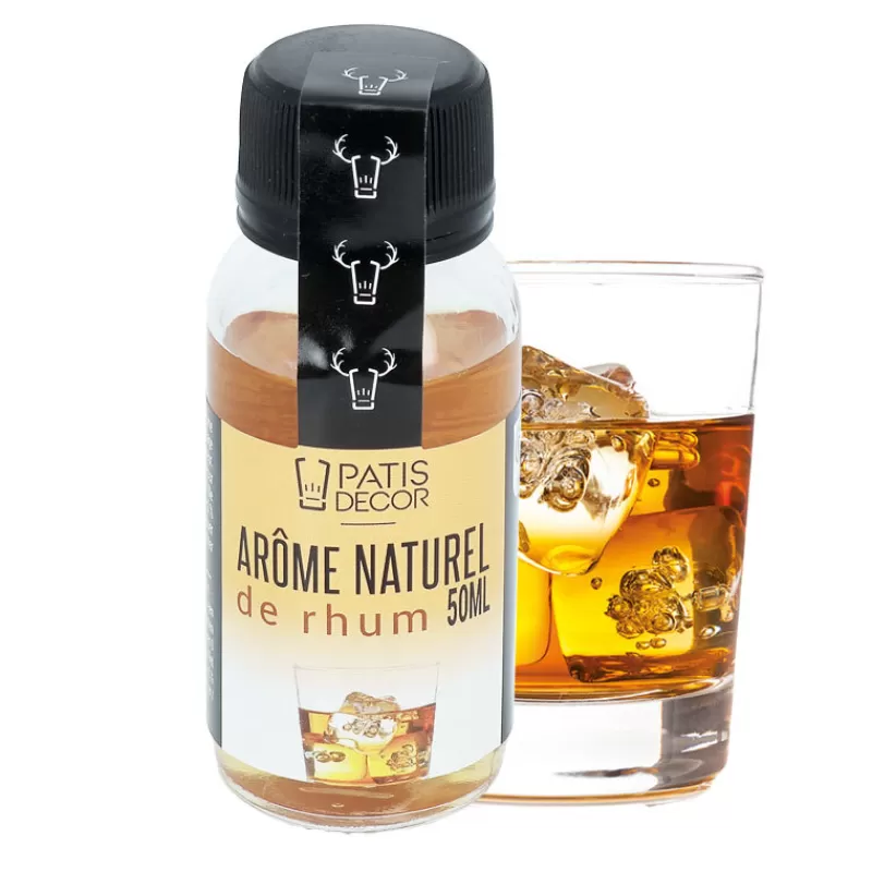 Cerf Dellier Arome Naturel De Rhum Patisdecor 50 Ml