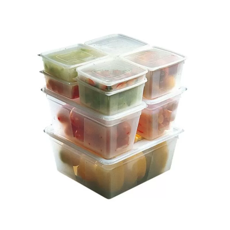 Cerf Dellier Bacs Modulus Rigides En Polypropylene Gn 1/2 Avec Couvercles (X4) Clearance