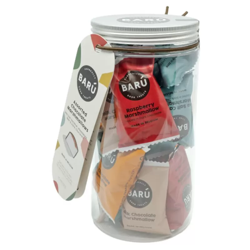 Cerf Dellier Bocal De Marshmallows Assortis 15 Pièces - 208G