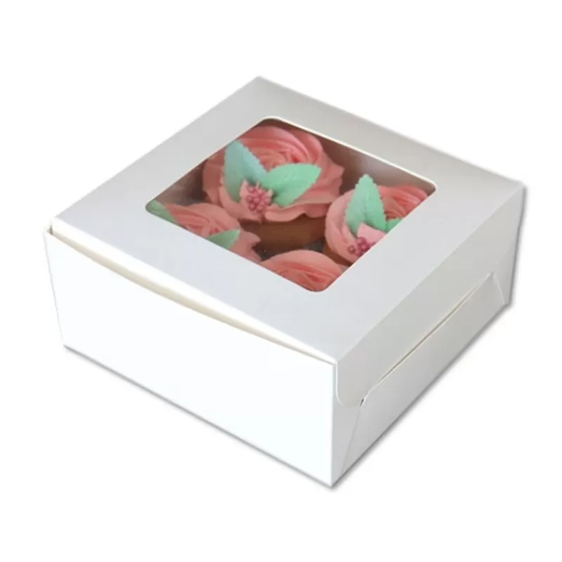 boite_4_cupcakes_blanche_16_x_16_cm_patisdecor_2.webp Cerf Dellier Boite 4 Cupcakes Blanche 16 X 16 Cm Patisdecor Shop