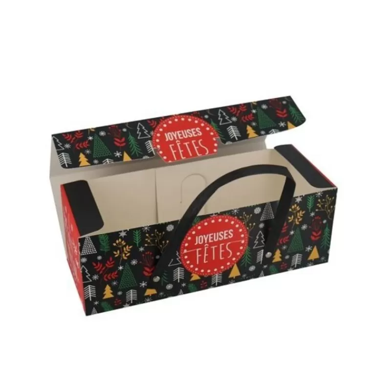 Cerf Dellier Boite A Bûche A Poignées Scandinave Patisdecor Discount