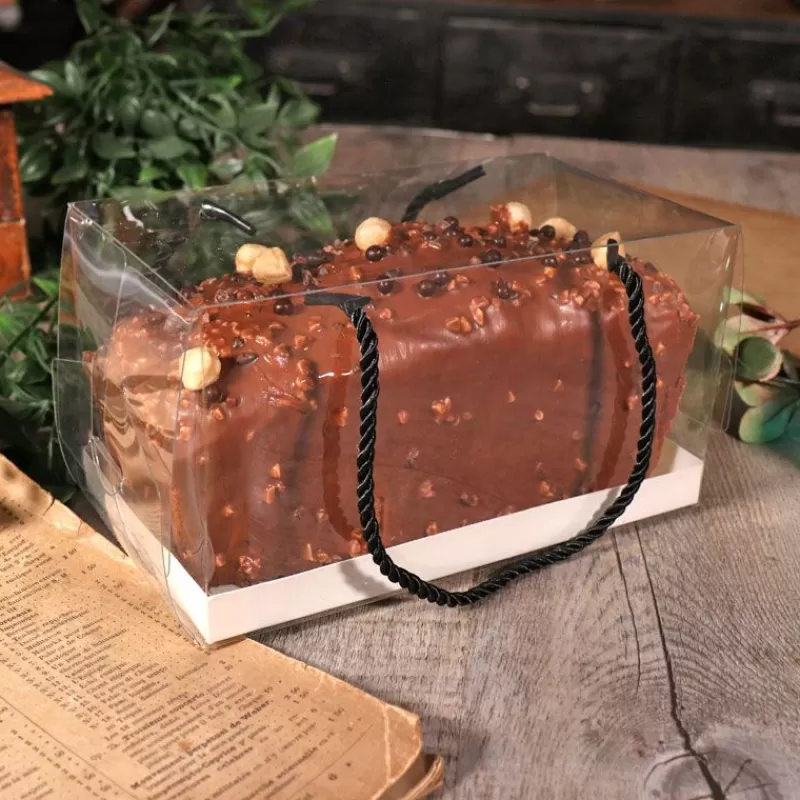 Cerf Dellier Boite A Cake A Poignées Transparente Patisdecor Shop