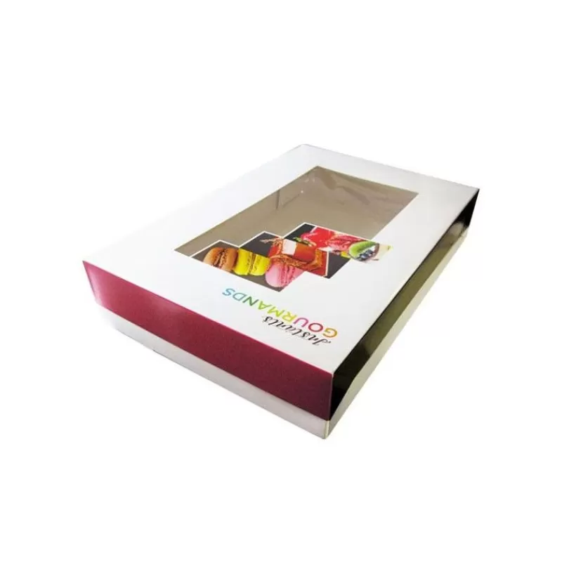 Cerf Dellier Boite Patissiere A Fenetre 40 X 60 X 12 Cm Fashion