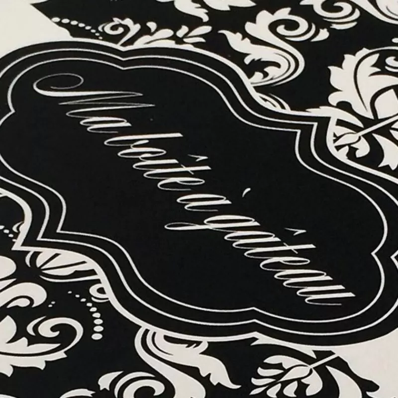 Cerf Dellier Boite Patissiere Arabesques 21 X 21 X 22 Cm Patisdecor Sale