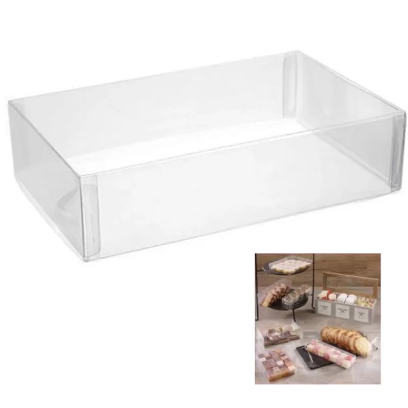 Cerf Dellier Boite Transparente Rectangle 16 X 12 X 2,5 Cm (X5) Hot