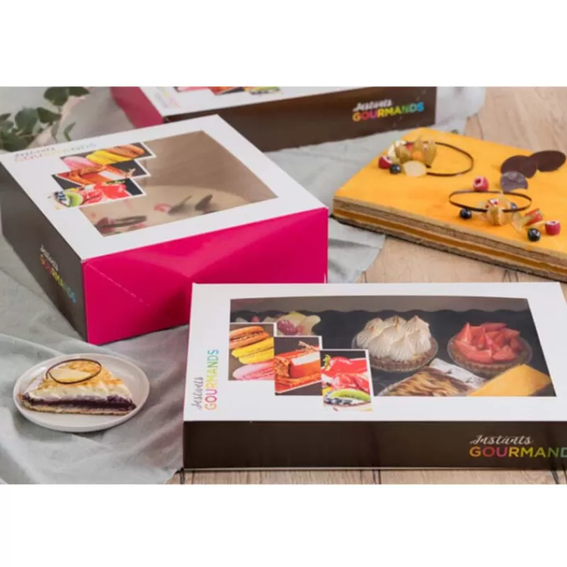 Cerf Dellier Boîtes Pâtissières Fenetres 40 X 40 X 12 Cm (X 25) Best Sale