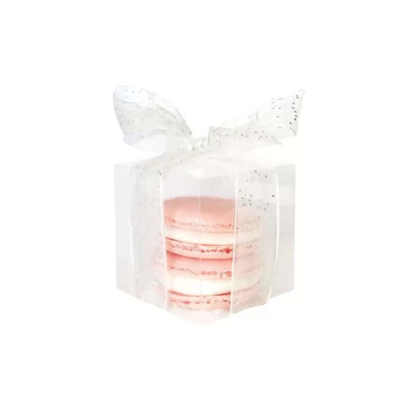 Cerf Dellier Boîtes Transparentes 10 X 10 X 10 Cm Patisdecor (X 3) Sale