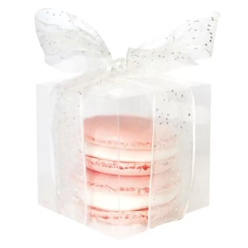 Cerf Dellier Boîtes Transparentes 8 X 8 X 8 Cm Patisdecor (X 4) Outlet