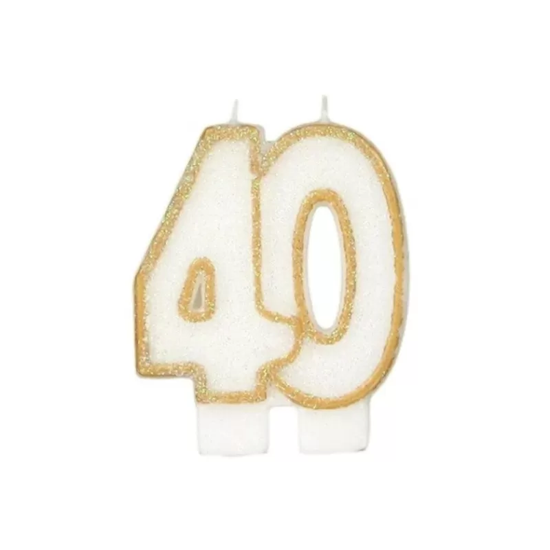 Cerf Dellier Bougie Anniversaire 40 Ans Patisdecor Fashion