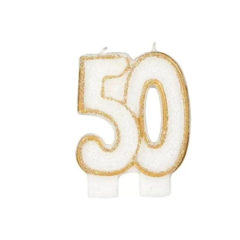 Cerf Dellier Bougie Anniversaire 50 Ans Patisdecor Sale