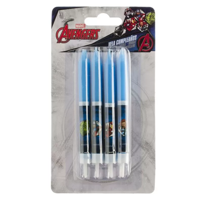 Cerf Dellier Bougie Anniversaire Avengers (X 8) Clearance