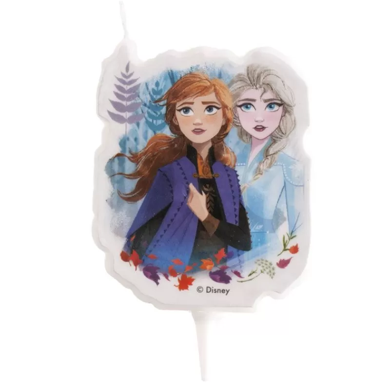 Cerf Dellier Bougie D'Anniversaire La Reine Des Neiges 2D Cheap