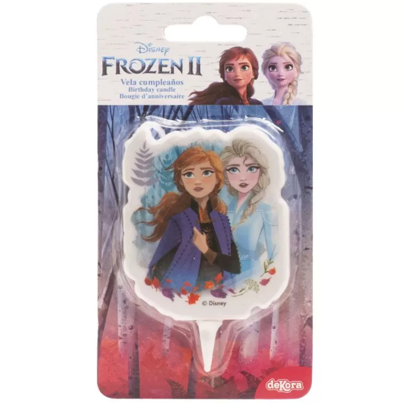 Cerf Dellier Bougie D'Anniversaire La Reine Des Neiges 2D Cheap