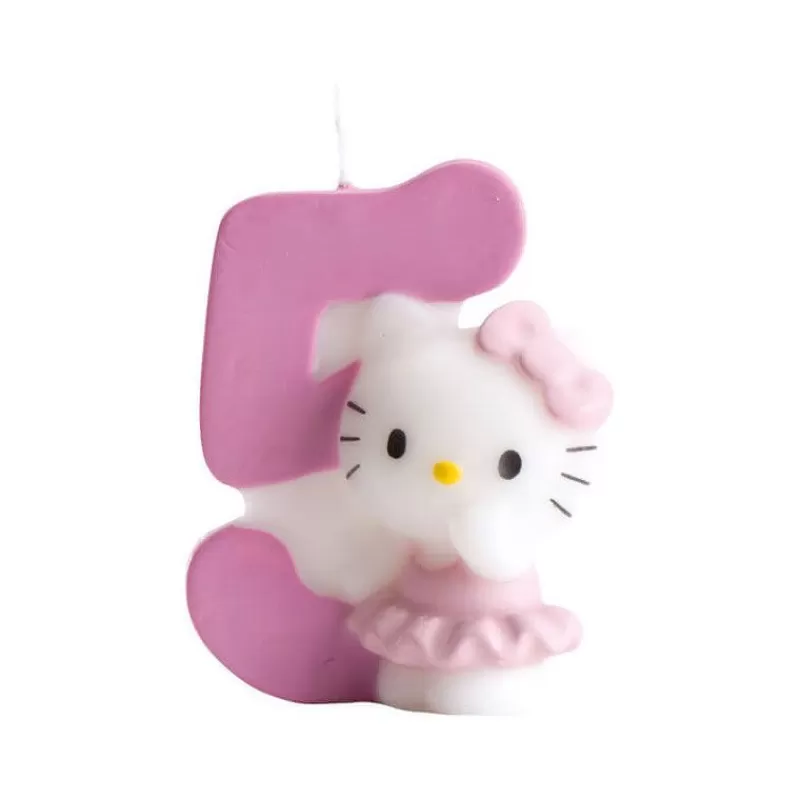Cerf Dellier Bougie Hello Kitty Chiffre 5 Shop
