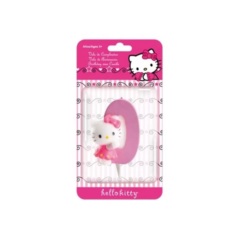 Cerf Dellier Bougie Hello Kitty Chiffre 6 Cheap