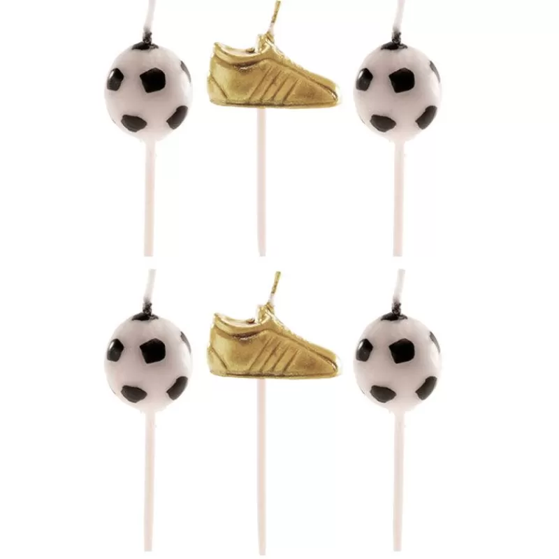 Cerf Dellier Bougies Chaussures + Ballons De Football (X 6) Cheap