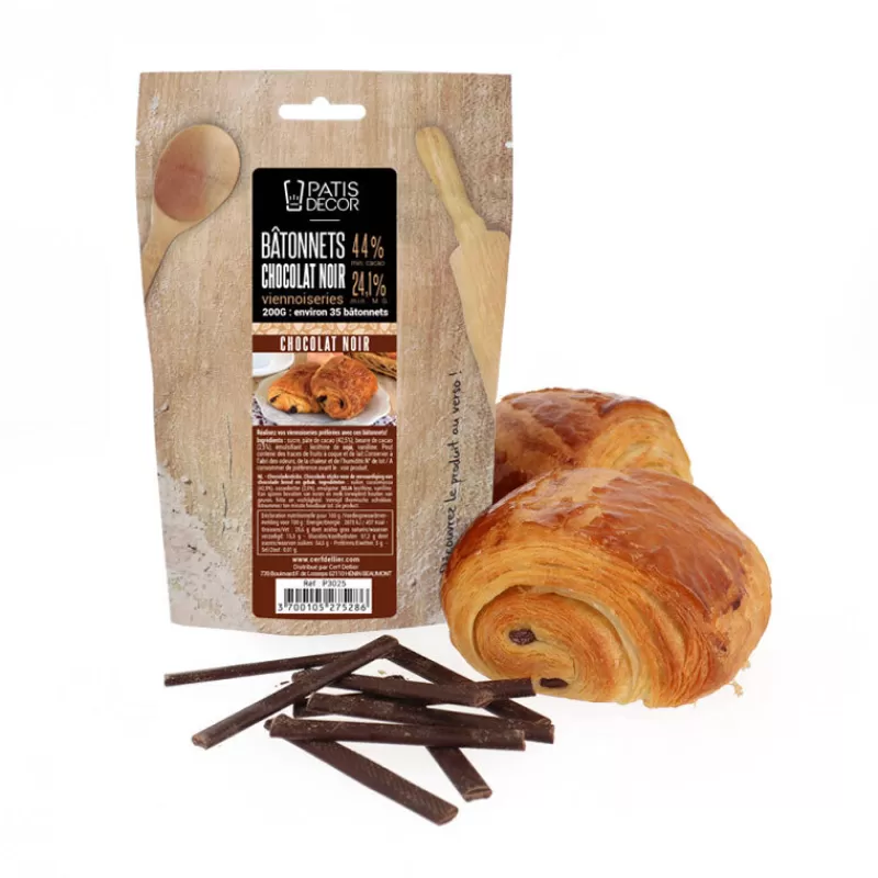 Cerf Dellier Bâtons Boulangers En Chocolat Barry 200 G - Patisdecor
