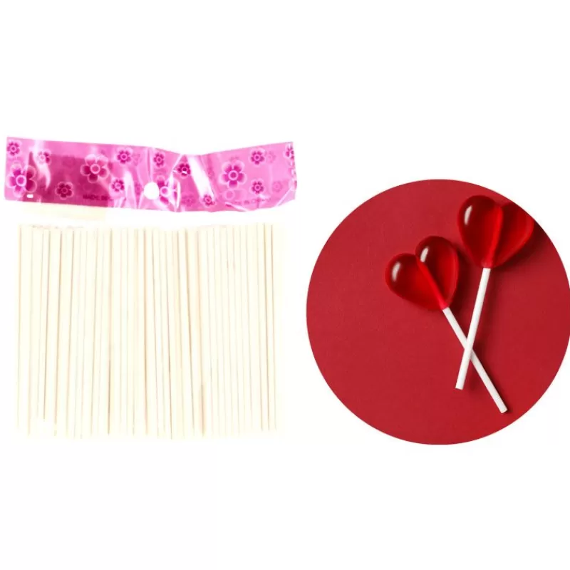 Cerf Dellier Bâtons De Sucettes Patisdecor 10 Cm (X200) New