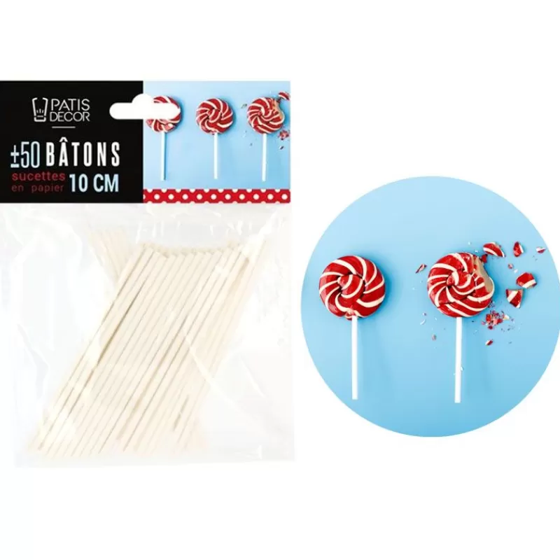 Cerf Dellier Bâtons De Sucettes Patisdecor 10 Cm (X50) Best
