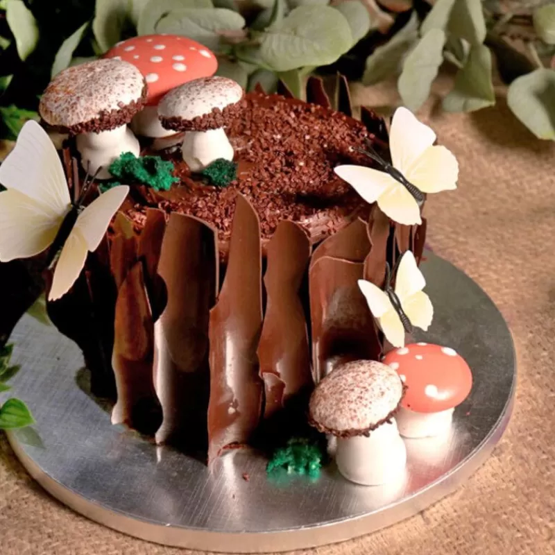 Cerf Dellier Cake Drum Rond Argent 30 Cm Patisdecor Shop