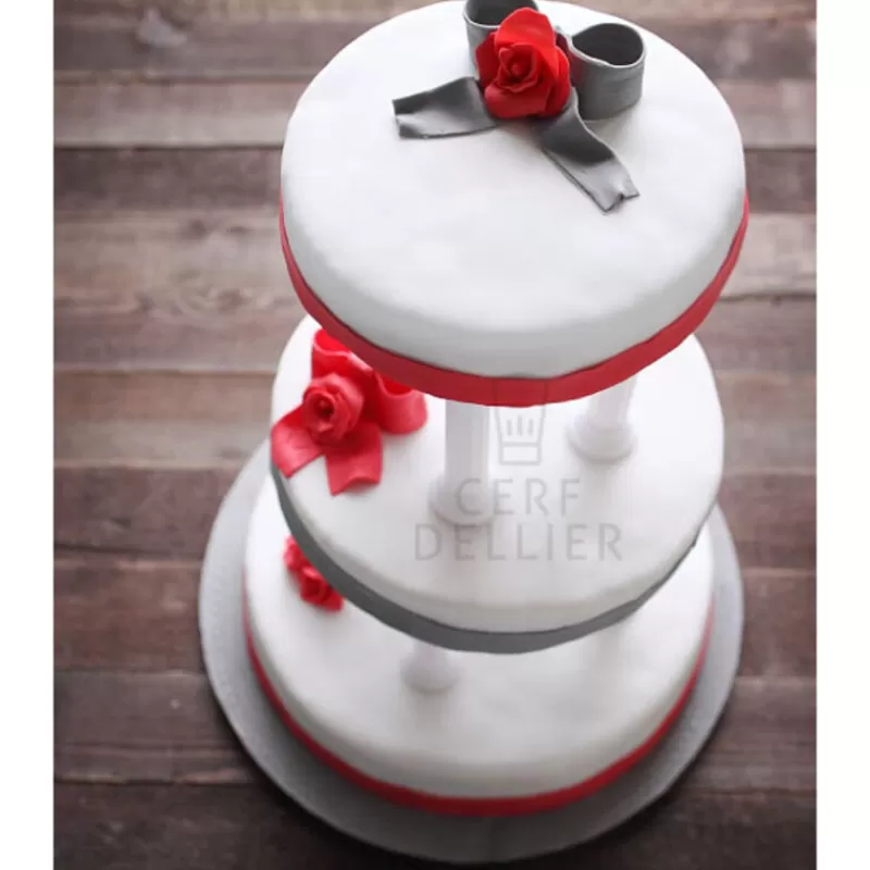 cake_drums_ronds_argent_patisdecor_serie_de_6_2.webp Cerf Dellier Cake Drums Ronds Argent Patisdecor (Serie De 6) Best Sale