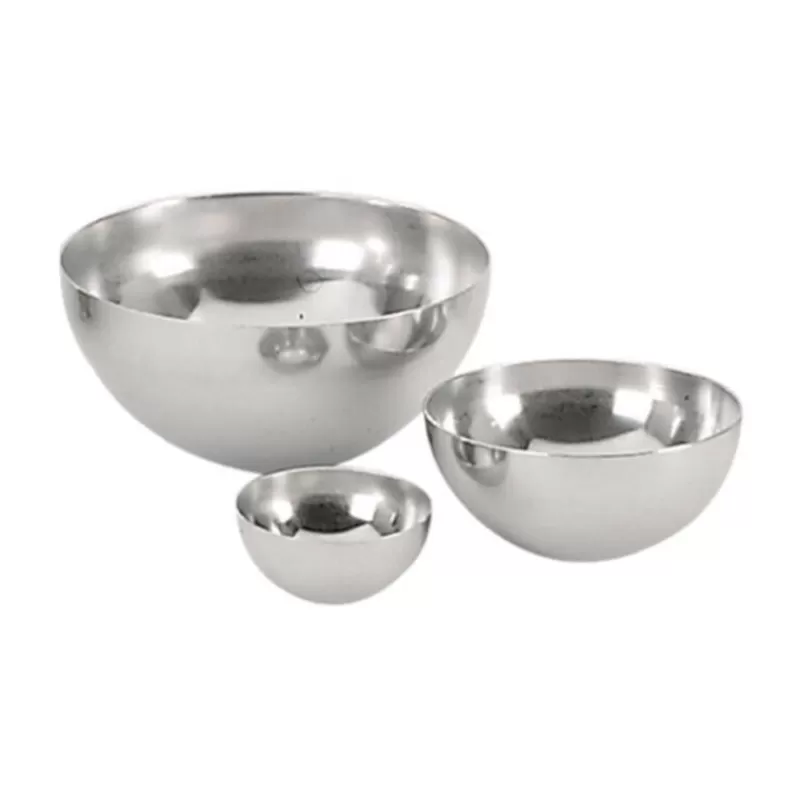Cerf Dellier Calotte Demi-Sphere Inox H 8 Cm 16 Cm De Buyer