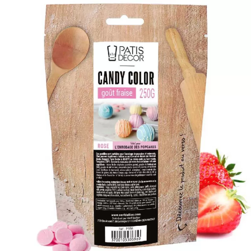 Cerf Dellier Candy Color Roses Gout Fraise 250 G