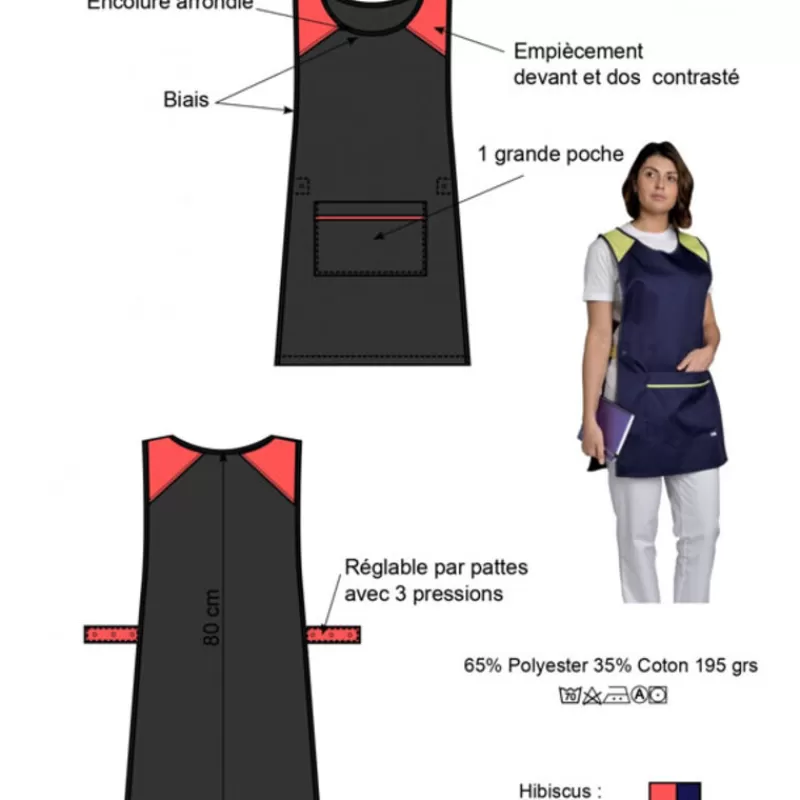 chasuble_rouge_hibiscus_polycoton_eloise_2.webp Cerf Dellier Chasuble Rouge Hibiscus Poly/Coton Eloise Best Sale