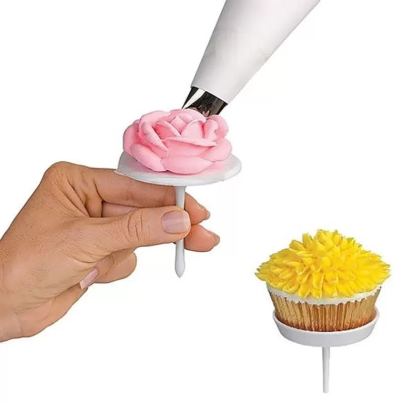 Cerf Dellier Clous A Fleurs Et A Cupcakes Patisdecor (X4) Hot