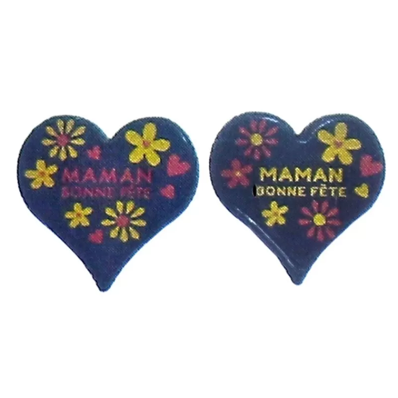 Cerf Dellier Coeurs Chocolat Bonne Fete Maman Assortis (X56) Best Sale