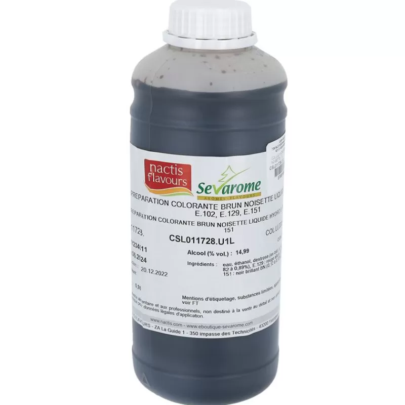 Cerf Dellier Colorant Liquide Hydrosoluble Brun Noisette 1L