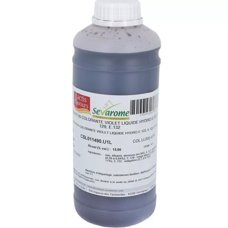 Cerf Dellier Colorant Liquide Hydrosoluble Violet 1L