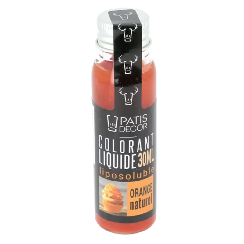 Cerf Dellier Colorant Liquide Liposoluble Orange Naturel 30 Ml