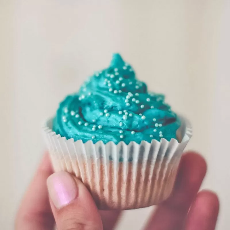 Cerf Dellier Colorant Poudre Alimentaire Bleu Turquoise 100 G