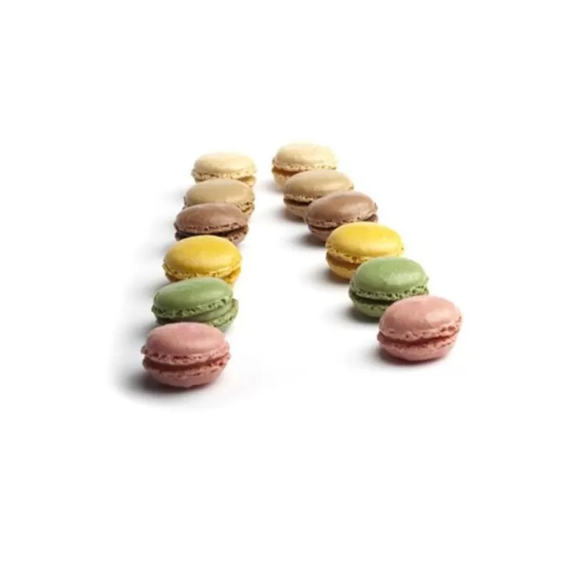 Cerf Dellier Coques De Macarons Assortis 4 Saveurs (X160)