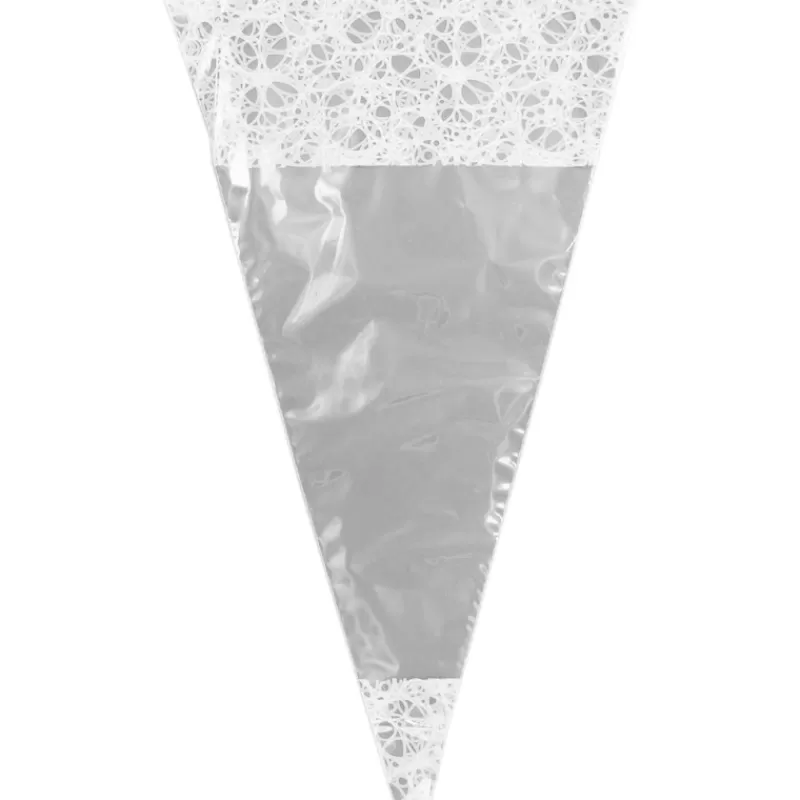 Cerf Dellier Cornet À Confiseries Decor Blanc Patisdecor (X10) Flash Sale