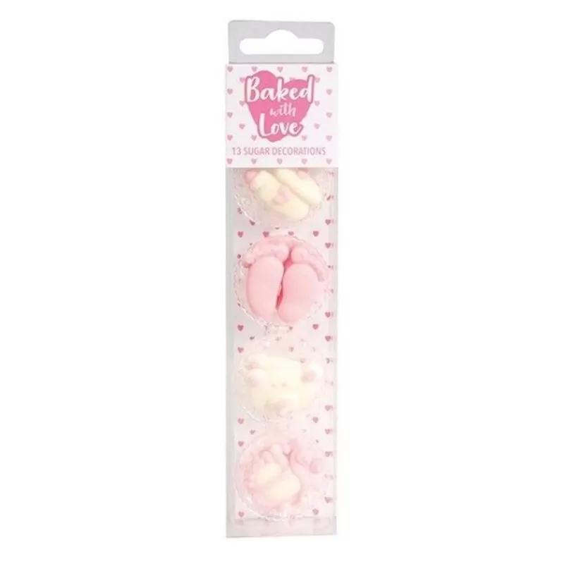 Cerf Dellier Décors Comestibles Bebe Fille Assortis (X13) Best
