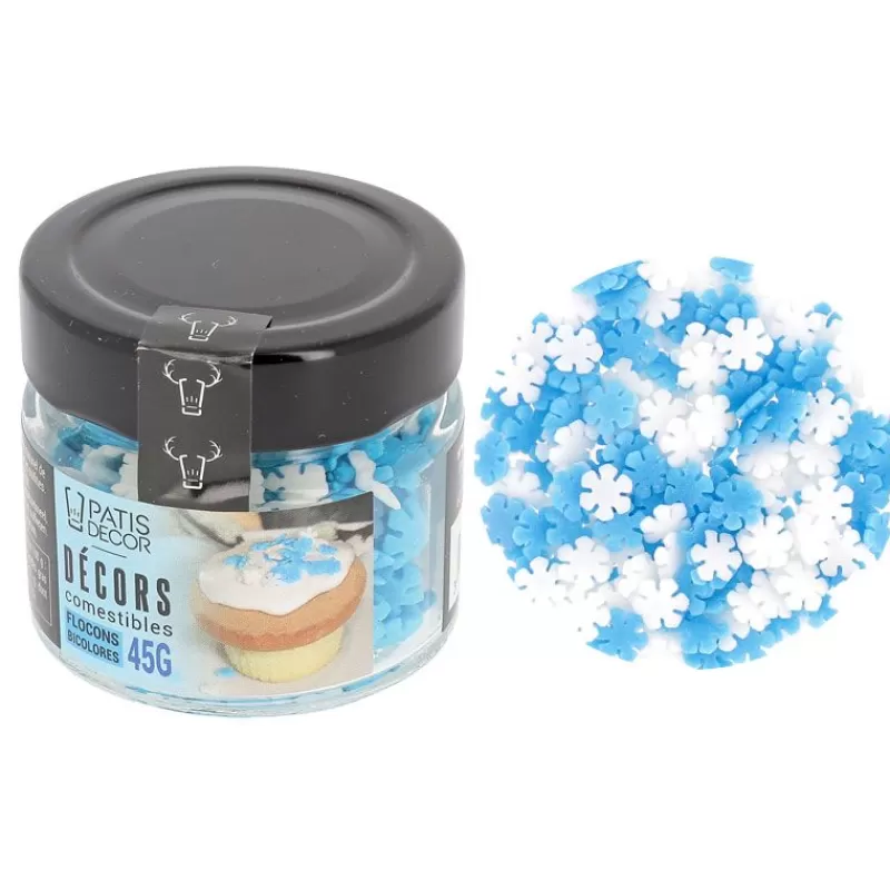 Cerf Dellier Décors Comestibles Flocons Bicolores 45 G Cheap