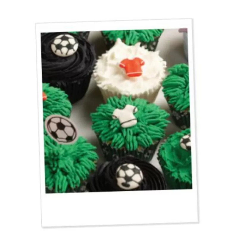 Cerf Dellier Décors Comestibles Football Assortis (X12) Fashion