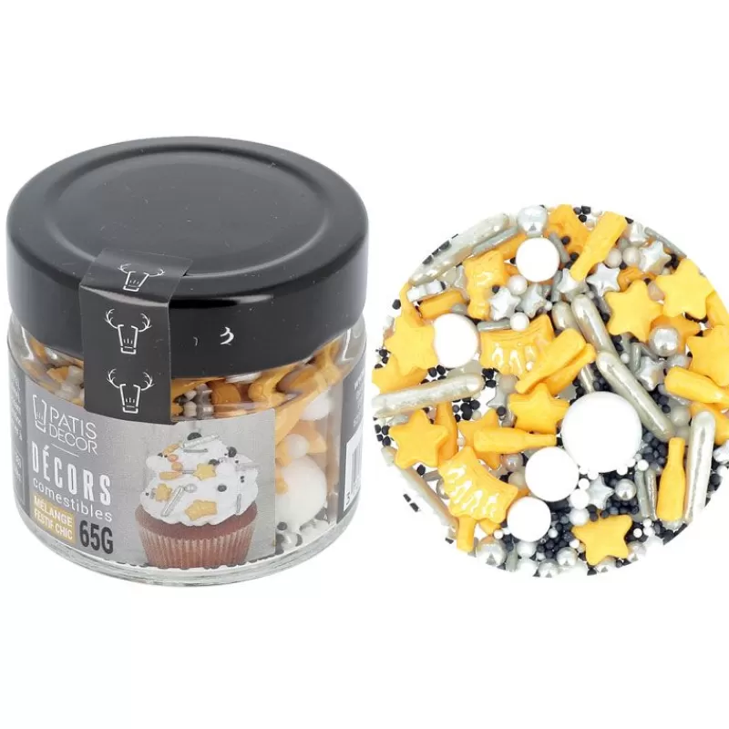 Cerf Dellier Décors Comestibles Melange Festif Chic 65 G Fashion