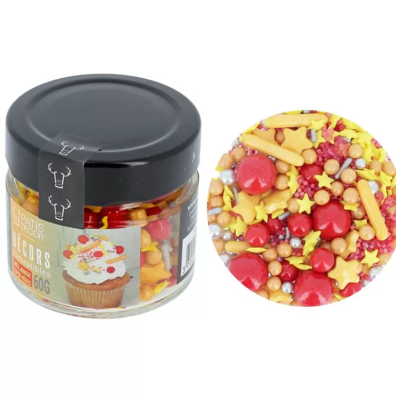 Cerf Dellier Décors Comestibles Melange Super Heros 'Iron Man' 60 G Fashion