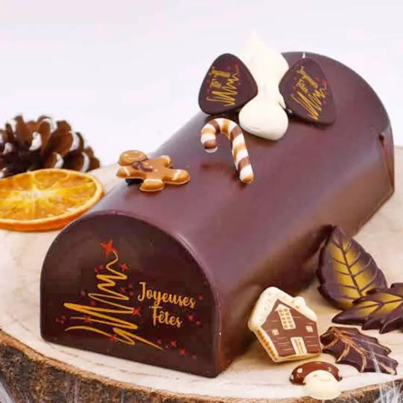 Cerf Dellier Décors En Chocolat Pain D'Épices Assortis (X96) New