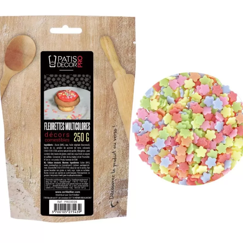 Cerf Dellier Décors Fleurettes Comestibles Patisdecor Pro 250 G Cheap