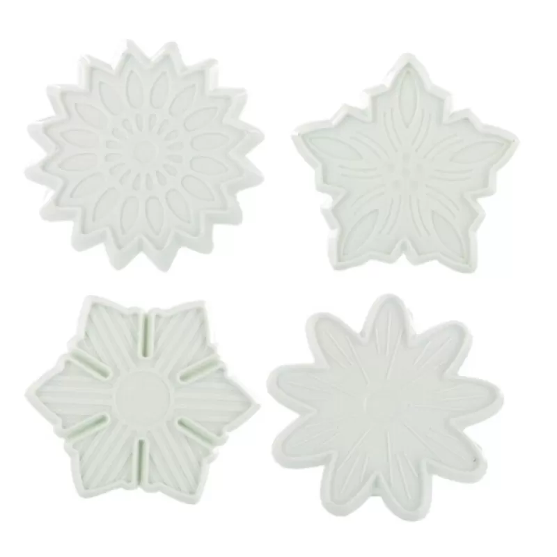Cerf Dellier Découpoirs Fleurs Assorties Patisdecor (X 4) Outlet